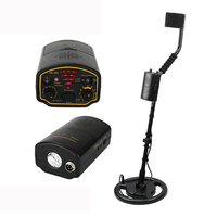 Détecteur de métaux SMART Sensitive LED Chasseur de trésors de chercheurs d’or à hauteur réglable