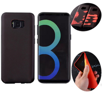 Détecteur de capteur thermique physique Décoloration Soft TPU Anti-knock Back Case pour Samsung Galaxy S8 Plus