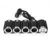 Dual USB 4Way Splitter voiture cigarette allume cigare chargeur adaptateur 12 / 24V
