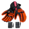 DUHAN gants de moto hiver chauffage électrique gants imperméables écran tactile Batterie gants de course de moto aliment
