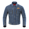 DUHAN Hommes Moto Veste Riding Motocross Coupe-Vent Moto Manteaux Avec Vêtement De Protection Amovible Doublure Chaude