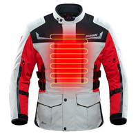 DUHAN veste de moto chauffée hommes USB chauffage costume déquitation hiver chaud Moto électrique thermique vêtemen