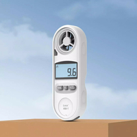 DUKA AM-1 anémomètre numérique 0.3-30 m / s compteur de vitesse du vent -10 ~ 45 ° C testeur de température anémomètre a