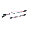 DUMBORC YC ordinaire LED allume les fils étendus pour les pièces de récepteur X6YC RC