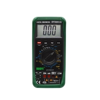 DUOYI DY2201D LCD Multimètre automobile numérique avec capteur de conversion de vitesse sans contact RPM testeur de temp