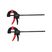 DURATEC 2 pièces 12 pouces vitesse de dégagement rapide presser le bois travail barre de travail F pince pince Kit épand