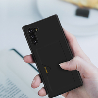DUX DUCIS avec fente pour carte de crédit en cuir PU Housse de protection antichoc pour Samsung Galaxy Note 10 / Galaxy