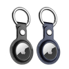 DUX DUCIS Housse de protection en cuir PU portable avec porte-clés pour traqueur Bluetooth Apple AirTag
