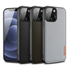 DUX DUCIS pour iPhone 13 Mini/13/13 Pro/13 Pro Max Case Respirant Anti-Rayures Antichoc Nylon Tissu Tissé Protective Cas