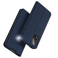 DUX DUCIS pour Xiaomi Mi 10 Lite étui à rabat magnétique avec support de fente pour carte étui de protection en cuir PU
