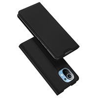 DUX DUCIS pour Xiaomi Mi 11 étui à rabat magnétique avec support de fente pour carte antichoc étui de protection en cuir