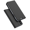 DUX DUCIS Magnetic Flip Card Slot Bracket Étui en cuir PU pour iPhone X