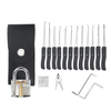 Déverrouillage du jeu de sélection de verrouillage Extracteur de clé Outils de cadenas de pratique transparents
