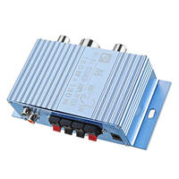 DX-A6 TDA7056 Amplificateur de puissance DC12V 2.0 canaux haut-parleur 40W + 40W double canal 3, 5 mm AUX pour ordinateur