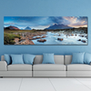 DYC 10537 peinture à lhuile de pulvérisation unique photographie paysage de rivière pour la décoration de la maison