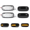 Dynamic Amber LED Feux de position latéraux Répétiteurs Lampe Clignotants pour Land Rover Discovery 2 Defernder Freeland