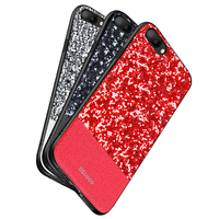 DZGOGO Diamond Bling PU Housse de protection en cuir pour iPhone 7Plus/8Plus