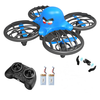Eachine & FLYHAL F111 Mini Altitude Hold Mode 360° Stunt Tumbling Colorful LED Lights Grid Full Protection Child Gift RC