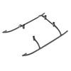 Eachine E190 RC Helicopter Spare Parts Landing Gear Set