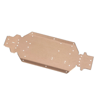 Eachine EAT14 1/14 sans brosse RC voiture châssis en métal plaque de fond véhicules modèle pièces de rechange
