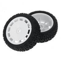 Eachine EC30B Pneu de roue avant avec moyeu Pièces de voiture RC M21027