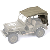 Eachine Rocobby RC Voiture Toile Capot Couverture Tissu pour 1941 Willys MB 1/12 RC Voiture