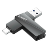EAGET CF60 USB3.2 & Type-C Flash Drive 64G 128G 256G150MB/s High Speed Pendrive Mobile Memory U Disk