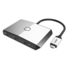 Eaget CH35s 3 en 1 Type-C à 3 USB 3.0 Ports Type-C SD TF Hub Lecteur Pour MacBook Tablet PC