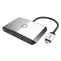 Eaget CH35s 3 en 1 Type-C à 3 USB 3.0 Ports Type-C SD TF Hub Lecteur Pour MacBook Tablet PC