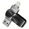 Eaget i66 USB3.0 Flash Lecteur 256GB 128GB OTG Pendrive MFI Certified Pendrive U Stick pour téléphone portable