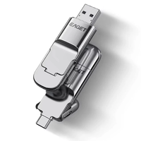 EAGET SU10 Type-C & USB Flash Drive 1TB/512GB/256GB USB3.1 Gen2 High Speed U Disk Portable Solid State Drive