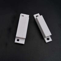 EARYKONG Capteur de porte ouverte pour fenêtre de porte filaire 5 pièces avec stabilité que sans fil pour système antivo