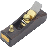 Ebène Mini avion léger rabot à fond plat bricolage bois rabot à main rabot à fond plat plan de coupe en bois K01053-055-