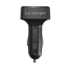 EC2 4 en 1 chargeur de voiture USB double adaptateur 3.1A chargeur de voiture de balle pour téléphone mobile