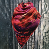 Echarpe Femme Vintage Crimson Ethnique