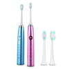 ED8000 Sonique Brosse à dents électrique étanche IPx7 USB 5 modes de brosse avec 2 têtes de brosse à dents