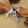 EDC Multi-fonction en acier inoxydable Camping Buckle Porte-clés portable Alpinisme Gadgets de survie