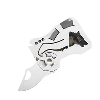 EDC Outils Multifonctionnels Mini Ouvre-Bouteille Tournevis Pli Inoxydable Camping Tactique Pliant Anneau De Poche Outil
