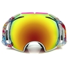 Eddie Fox Lunettes de ski Double lentille permanente anti-Gog Lunettes de neige pour moto