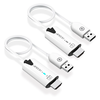 EDUP Wireless HDMI-Compatible Transmitter and Receiver 1080P@60Hz Extender Long Range Video Audio Projection Plug and Pl