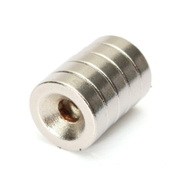 Effetool 100pcs N50 10x3mm Strong Ring Magnets 3mm Hole Rare Earth Neodymium Aimant