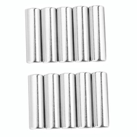 Effetool 10pcs 8mmx30mm Cylindre Aimant Rond Aimant Néodyme Terre Rare