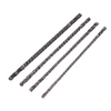 Effetool 12 pièces 130mm fil de scie lame spirale défilement U forme scie à métaux pour couper métal bois plastique