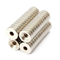 Effetool 150pcs N50 10x3mm Strong Ring Aimants 3mm Hole Rare Earth Aimant Néodyme