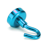 Effetool 20mm 9KG support de crochet magnétique aimant néodyme aimant crochet rouge/jaune/bleu