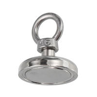 Effetool 42mm 68kg aimant de récupération néodyme détecteur de métaux anneau circulaire aimant