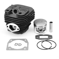Effetool 45mm Trousse de piston de cylindre de scie à chaîne pour 52CC 5200 Chinois Essence Scie à chaîne
