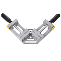 Effetool Double Poignées Clip Angle Droit 90 Degrés Gabarit De Travail Du Bois Pince Dangle Rapide En Aluminium