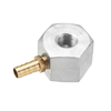 Effetool G 1/4 pouce Tube de refroidissement siège magnétique avec 1 trou Flexible Tube deau tuyau fraisage refroid