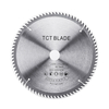 Effetool Lame de scie circulaire multifonctionnelle en alliage dur TCT 250x2.8x30x80T TCT Lame de bois Aluminium